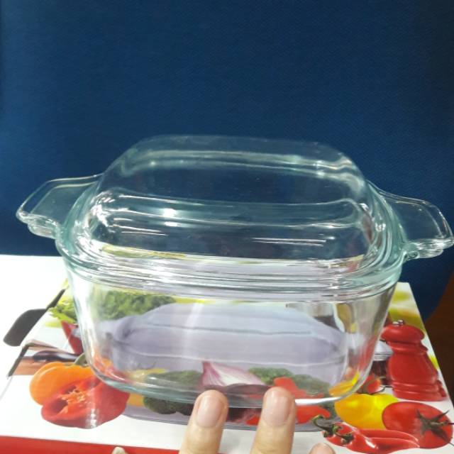 Wadah makanan kaca bening tutup 1liter Shopee Indonesia Wadah makanan kaca bening tutup 1liter Shopee Indonesia