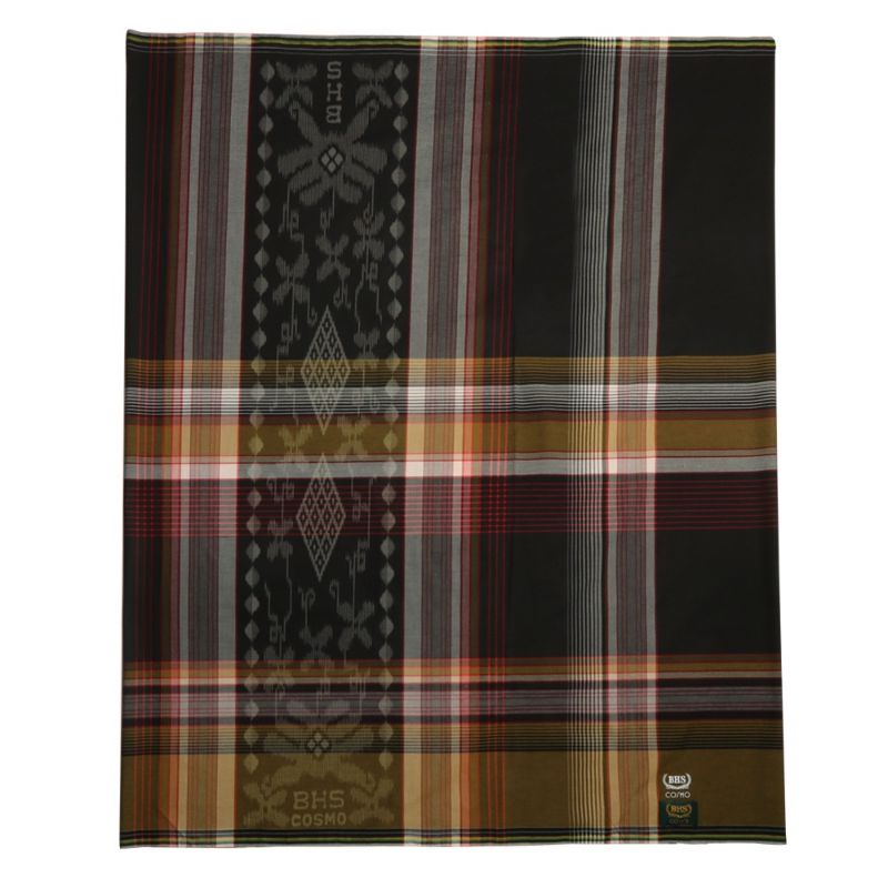 Sarung BHS Cosmo Istanbul Warna Hitam Hijau