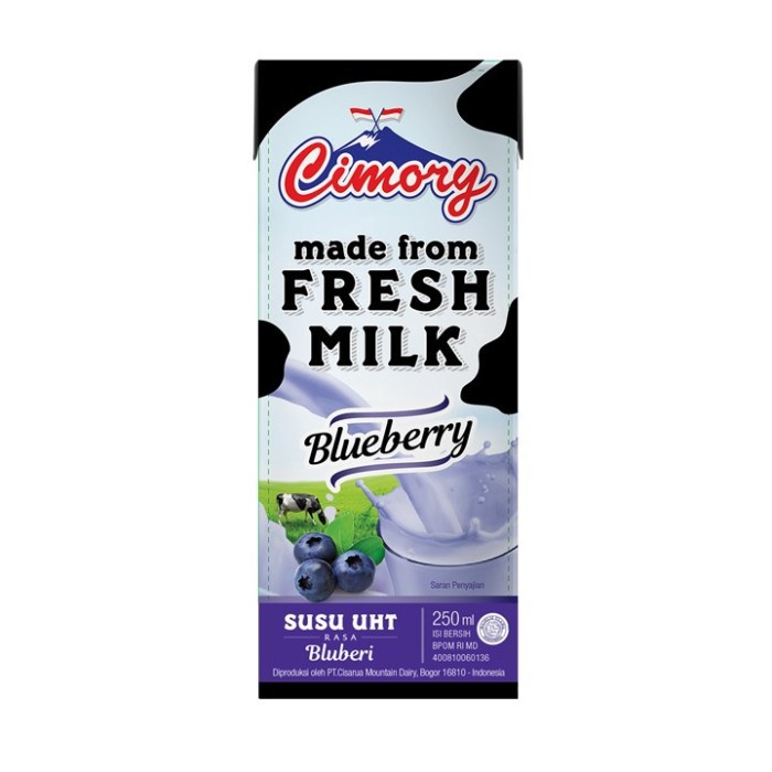 

CIMORY UHT FRESH MILK BLUEBERRY 250ML