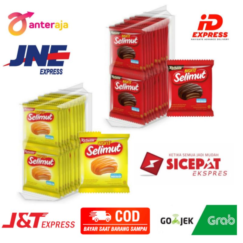 Nabati Bisvit Selimut Richeese - Richoco isi 20 Pcs