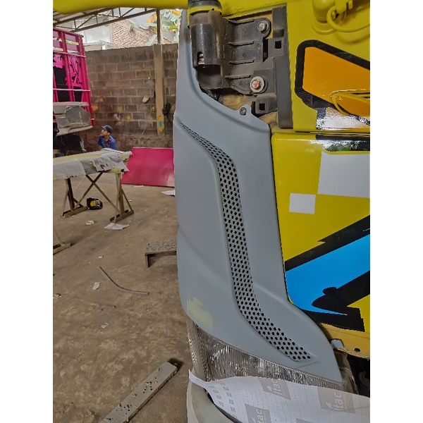 Pipi Canter bahan plat Poxy IRSYAD PUTRA KAROSERI