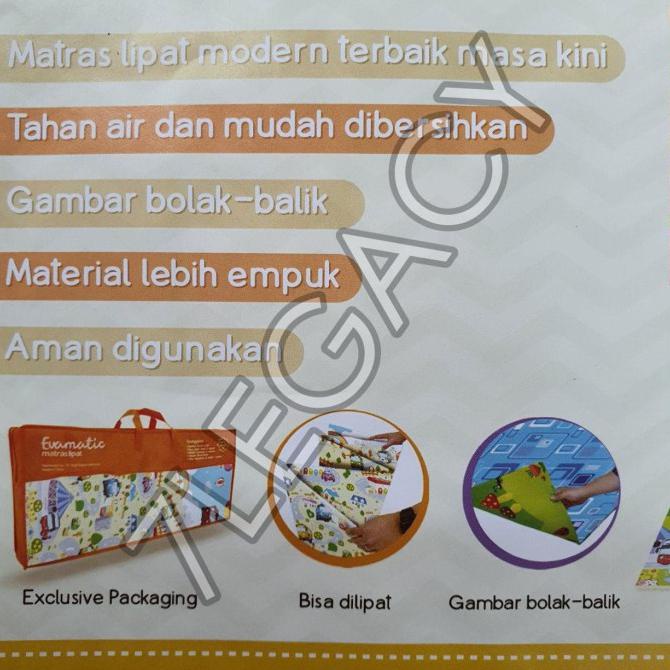Hanya Disini] Evamatic Matras Lipat 180X200Cm /Evamat Tikar Lipat 180X200Cm / Karpet
