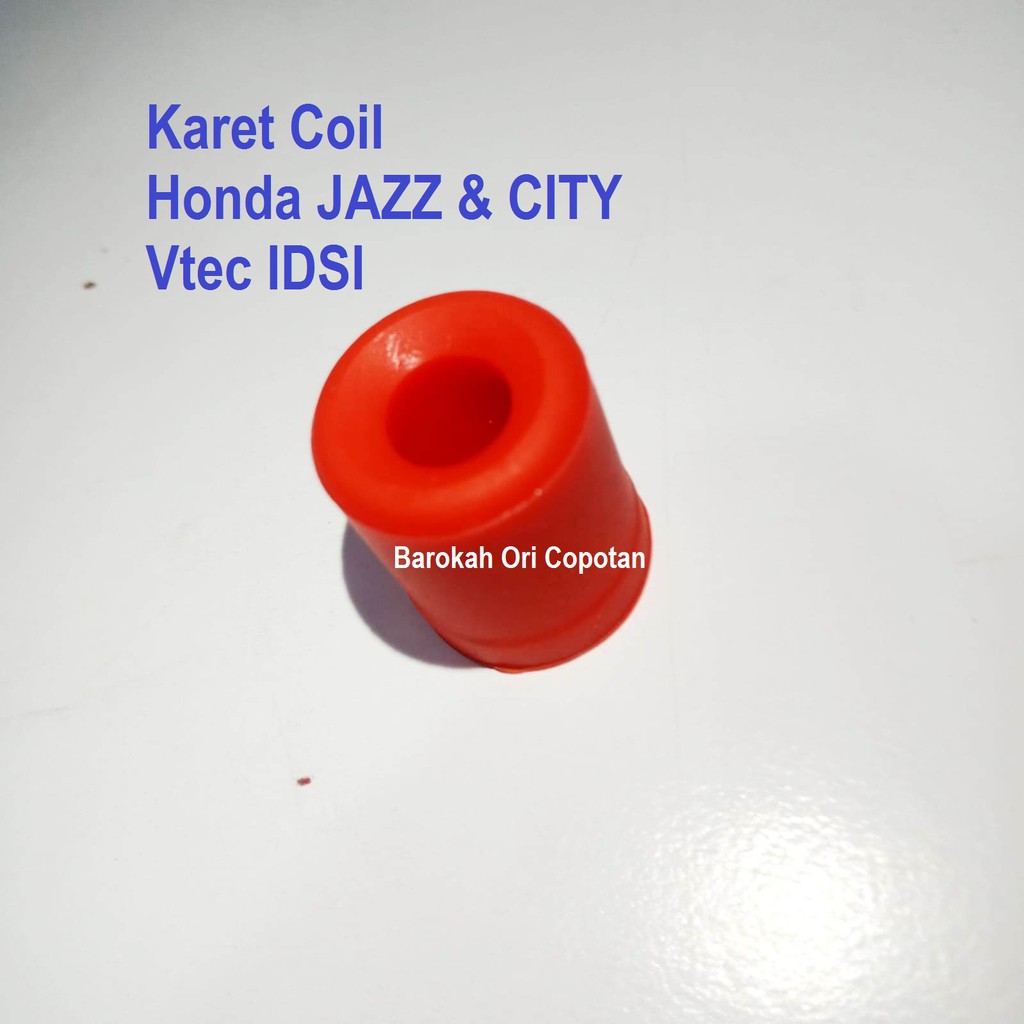 Karet Selongsong Koil Boot vtec idsi Coil honda jazz city vtech Merah ujung kepala