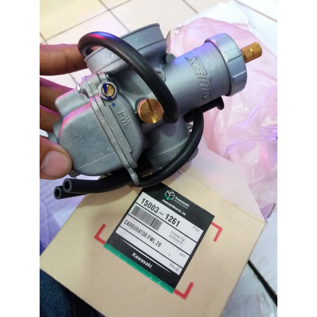 Karbu NINJA Pwl 28 Original Keihin Kawasaki Genuine part