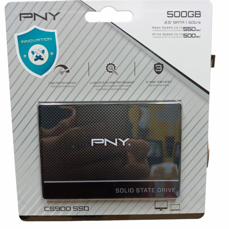 PNY CS900 SSD 500GB 2.5&quot; SATA III 6Gb/s