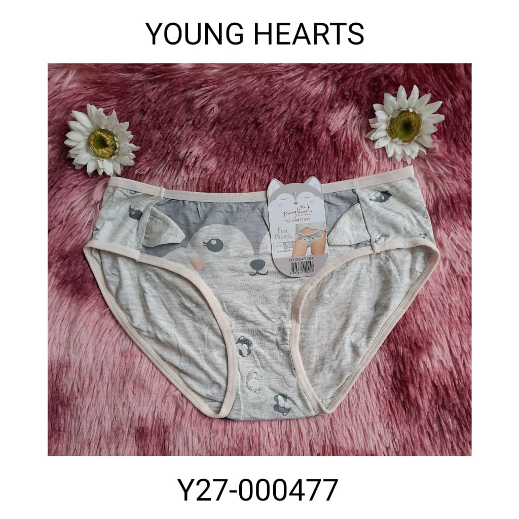 YOUNG HEARTS PANTY FUN PRINTS CELANA DALAM REMAJA PEREMPUAN Y27-000477