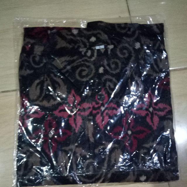 Hem Kemja Dress Batik Zigzag Anak