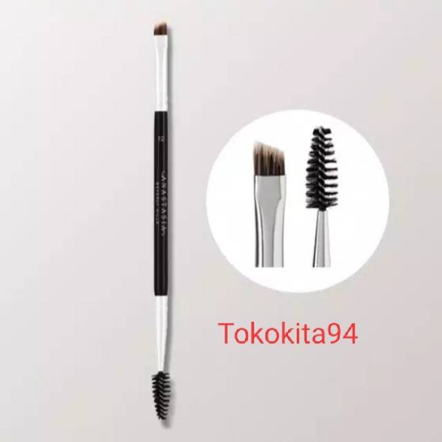 Kuas Alis Mascara 2 in 1 Original Blending 14 Cm Satuan - Brush Eyebrow