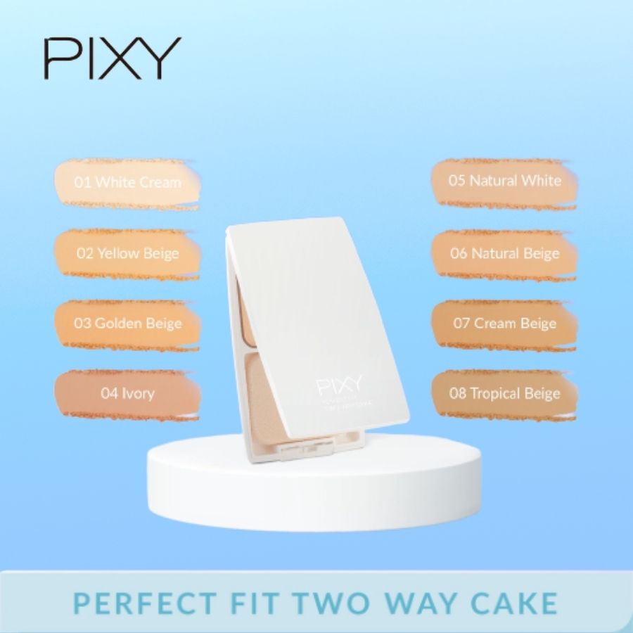 Pixy Two way Cake ( pakai tempat kaca ) by AILIN