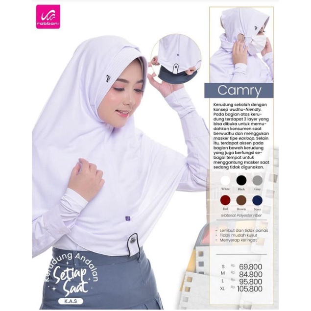 RABBANI Kerudung Camry