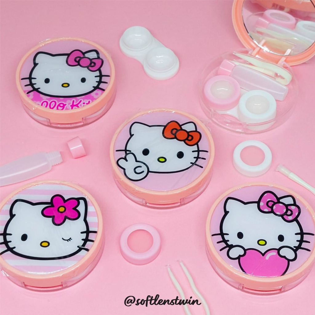 KOTAK TEMPAT SOFTLENS HELLO KITTY