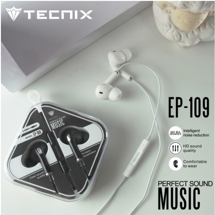 Headset Tecnix EP-109 Earphone / Handsfree Microphone EP109