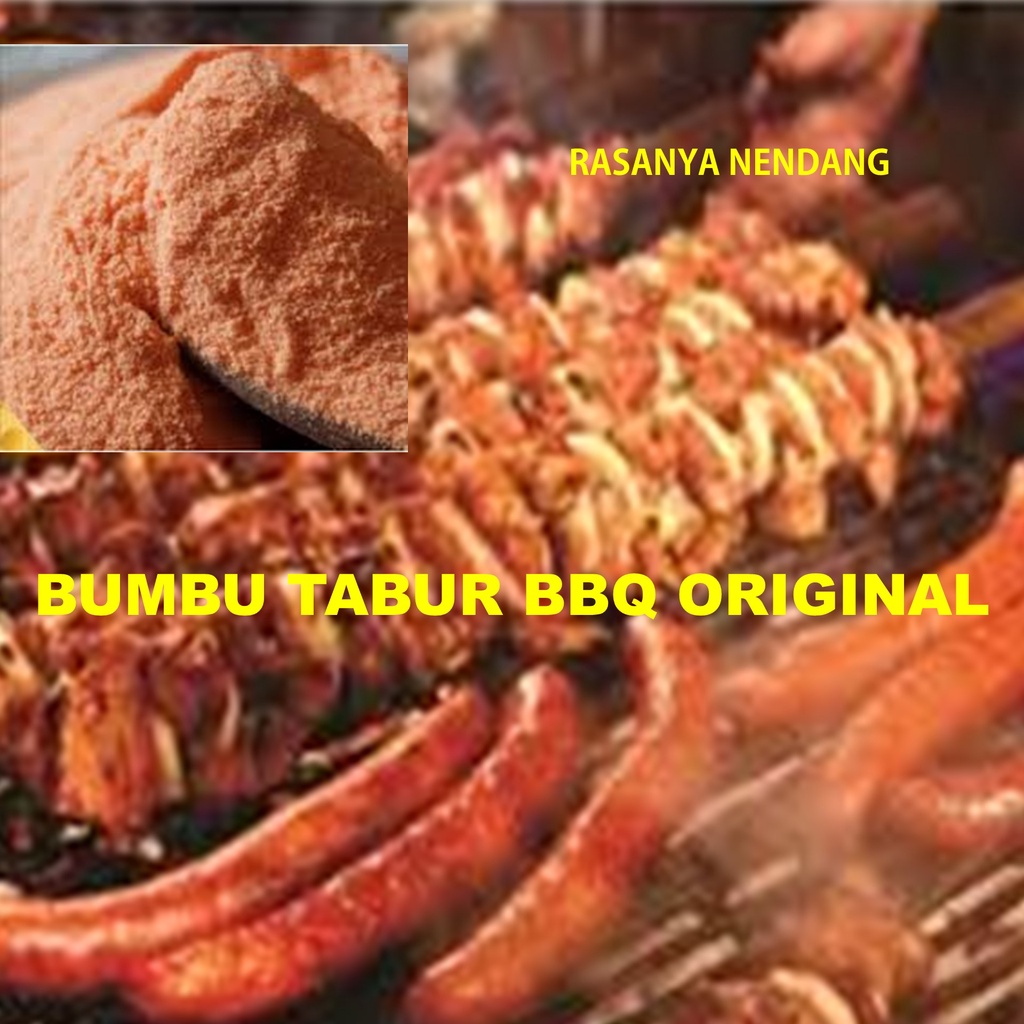 

Bumbu Tabur BBQ Original, Bumbu Tabur BBQ Spesial | Bumbu Tabur Serbaguna Murah Halal Rasa BBQ Korea | Bumbu Tabur Serbaguna Murah Halal Rasa BBQ spesial 1 kG