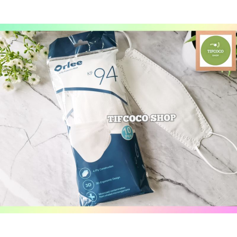 MASKER ORLEE KF94 EVO 4 PLY EARLOOP ISI 10 PCS
