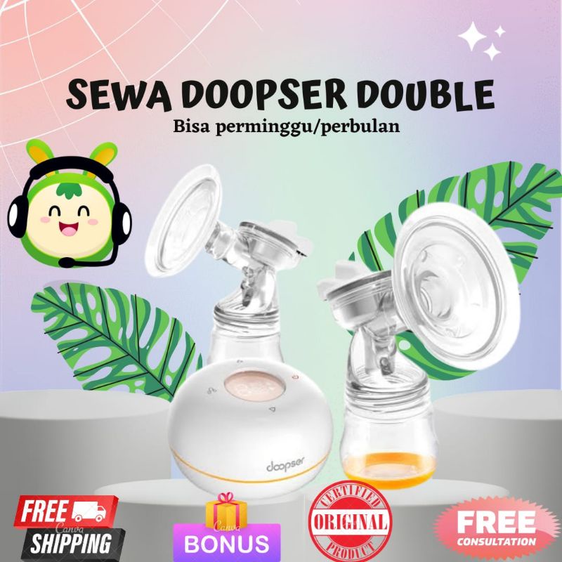 Sewa PompaAsi Doopser Double Rechargerable
