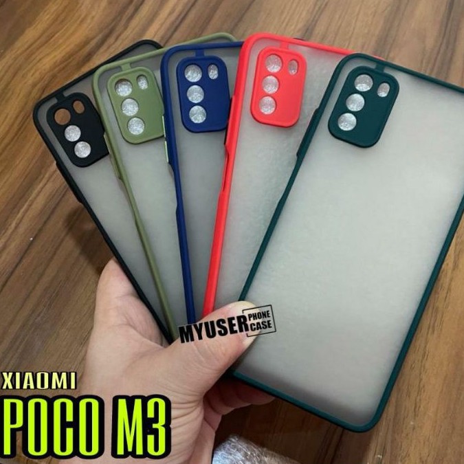 Poco M3 Realme 3 Oppo F7 F5 My Choise Pelindung Kamera Case Dove Bumper Aero Fuze Macarons