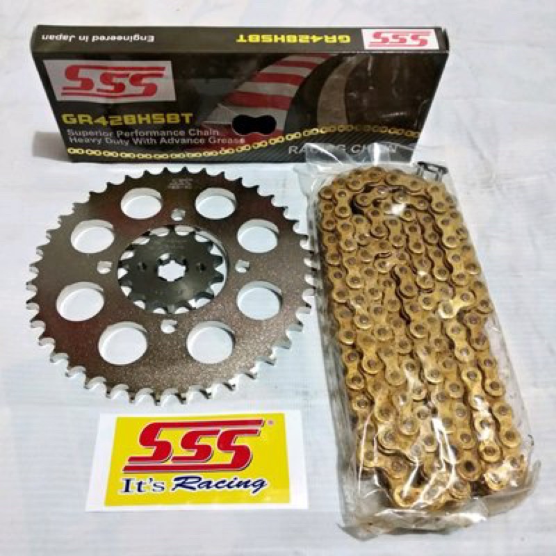 GEAR SET SSS MX NEW 428