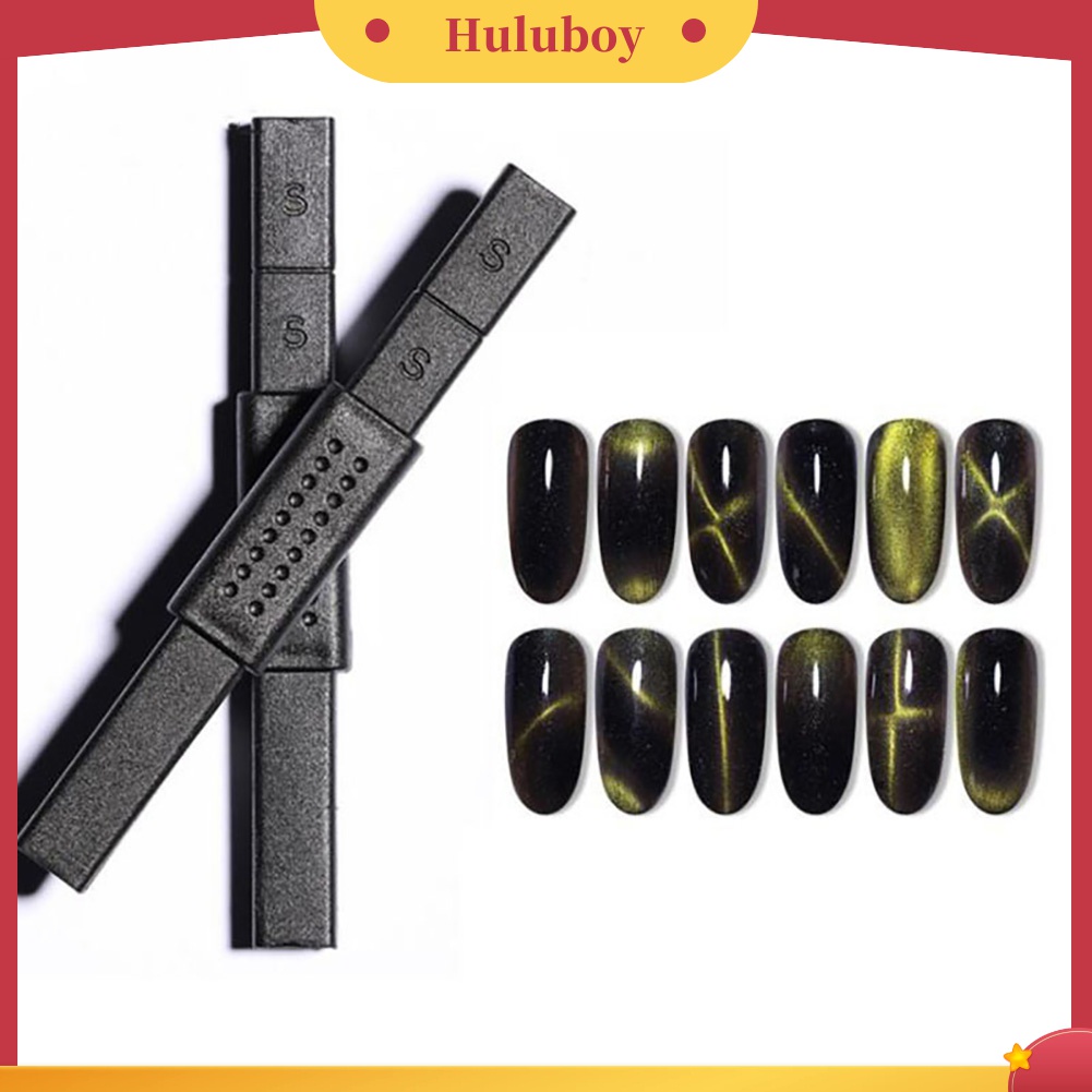 Huluboy Huluboy♡ Pen Magnet Pembuat Efek Cat Eye 3D Untuk Kutek UV Gel Manicure