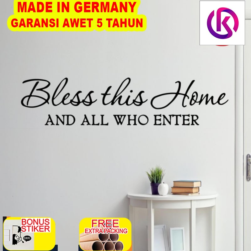 

Murah Wall Decoration Acrylic | Hiasan Dinding Akrilik Timbul | Blessed Home - Putih