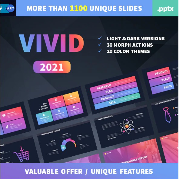 

NS VIVID 2021 Professional PowerPoint Presentation Template
