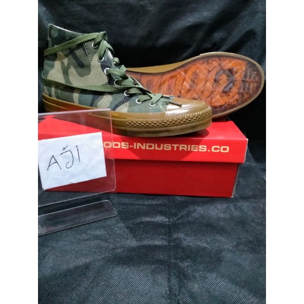 bloods shoes casual hi luged army