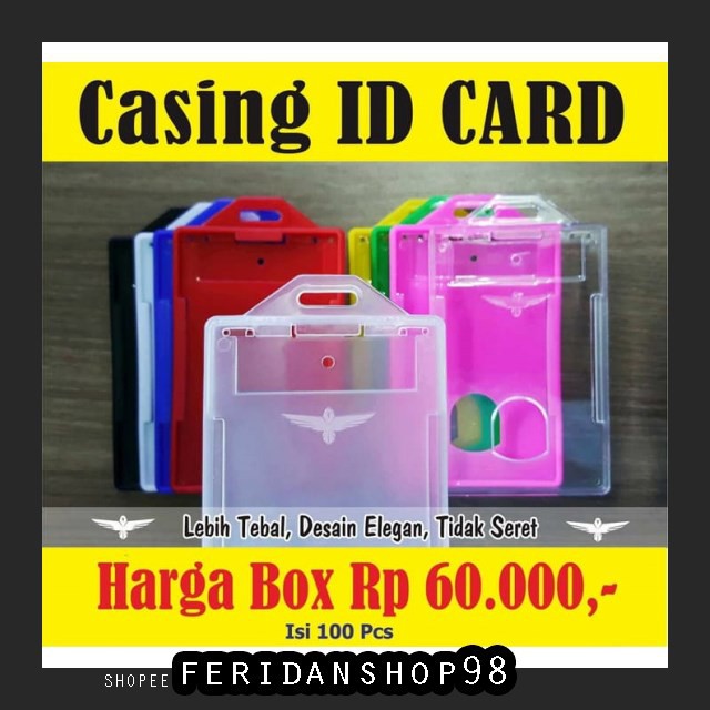 

FS115 CARD HOLDER TEMPAT ID CARD ATK - BIRU TUA BY FERIDANSHOP98