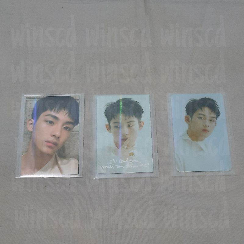 [BOOKED] pc sg21 set winwin photocard