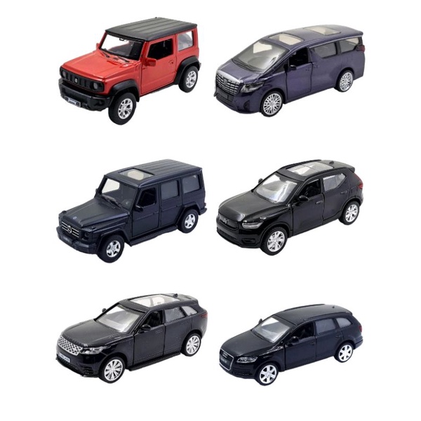 Mainan Diecast Apolo MSZ  Die cast  Toyota Alphard Mitsubishi Pajero Mobil Suzuki Jimny Land Rover Defender Mercedes Benz G 350 Lamborghini Aventador Nissan GTR Miniatur Mobil Mobilan Pajangan