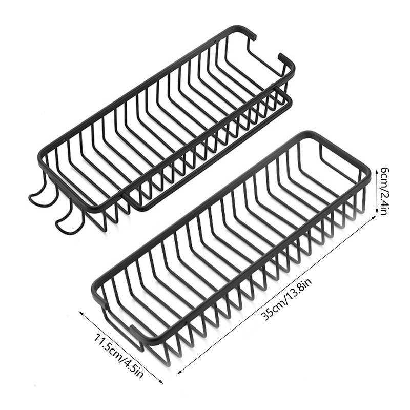 Rak Holder Penyimpanan Sampo Multifungsi Bahan Logam Untuk Dapur