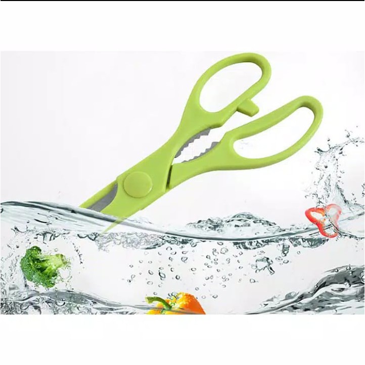 Talenan pisau gunting dapur Set
