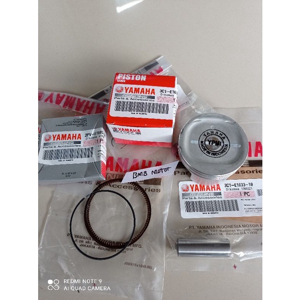 Piston Kit Ring Seher Set Yamaha Vixion Old Vixion New 3C1 Original