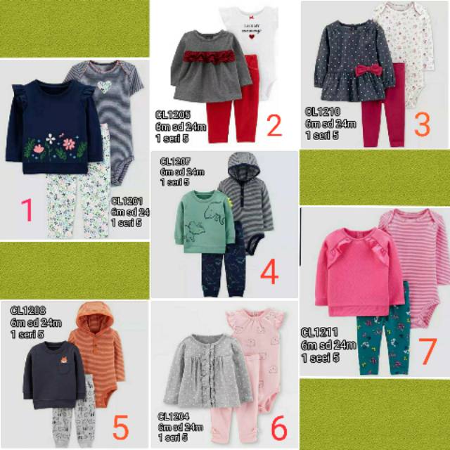 Original Setelan 3in1 Jumper Sweater Impor Bahan Katun Premium