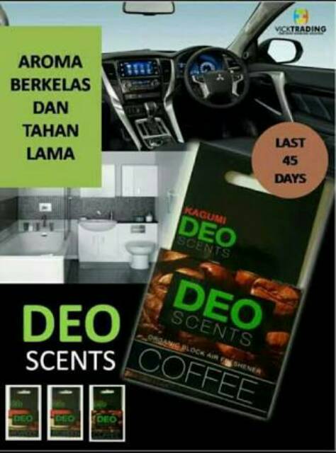 PARFUM DEO SCENTS COFFEE - PARFUM PENGHARUM RUANGAN DAN MOBIL AROMA KOPI