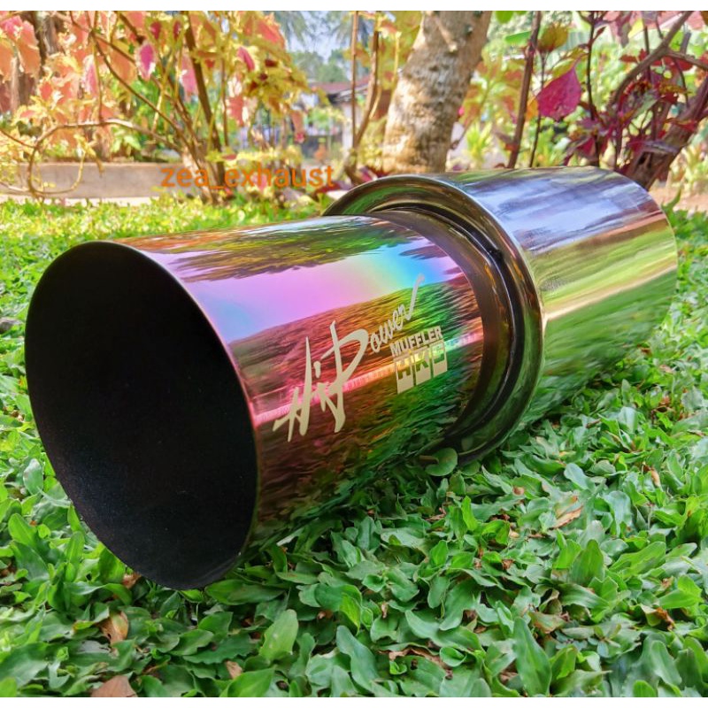 Knalpot Racing  mobil HKS HI POWER/ HKS RACING PELANGI, for Avanza, Agya,Ayla, Kijang, Hrv, Yaris,  