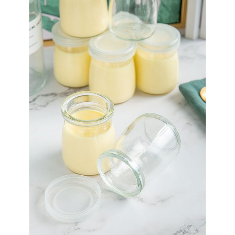 Forbake Glass dessert Jar set 6pcs / toples kaca pudding