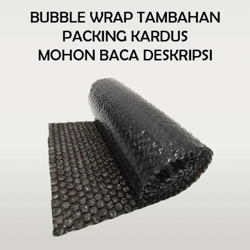 

Bubble Wrap untuk extra packing