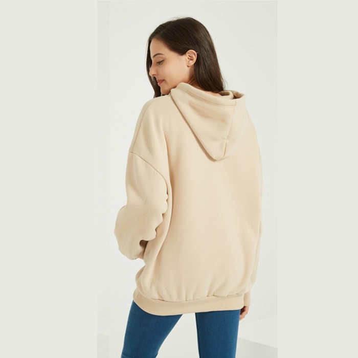 Jaket wanita BEIGE hoodie sweater  big size M L XL XXL XXXL XXXXL XXXXXL