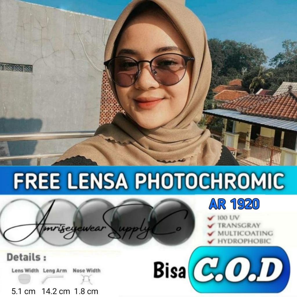 Kacamata Photocromic Pria Wanita Kacamata 1920