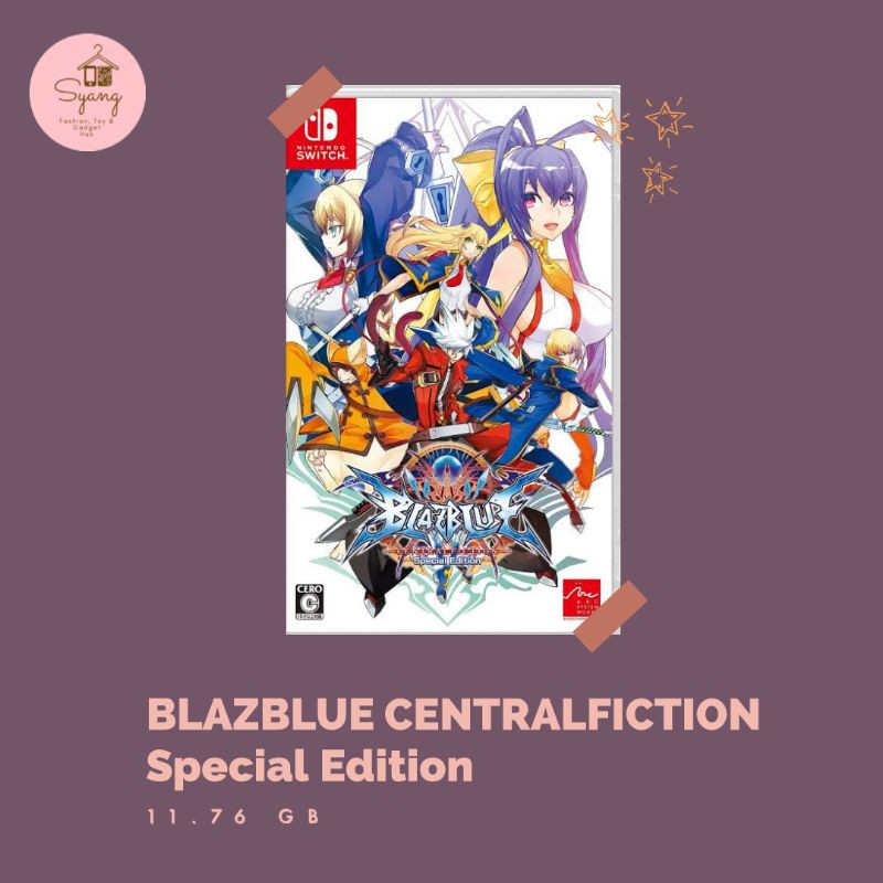 BLAZBLUE CENTRALFICTION Special Edition Nintendo Switch