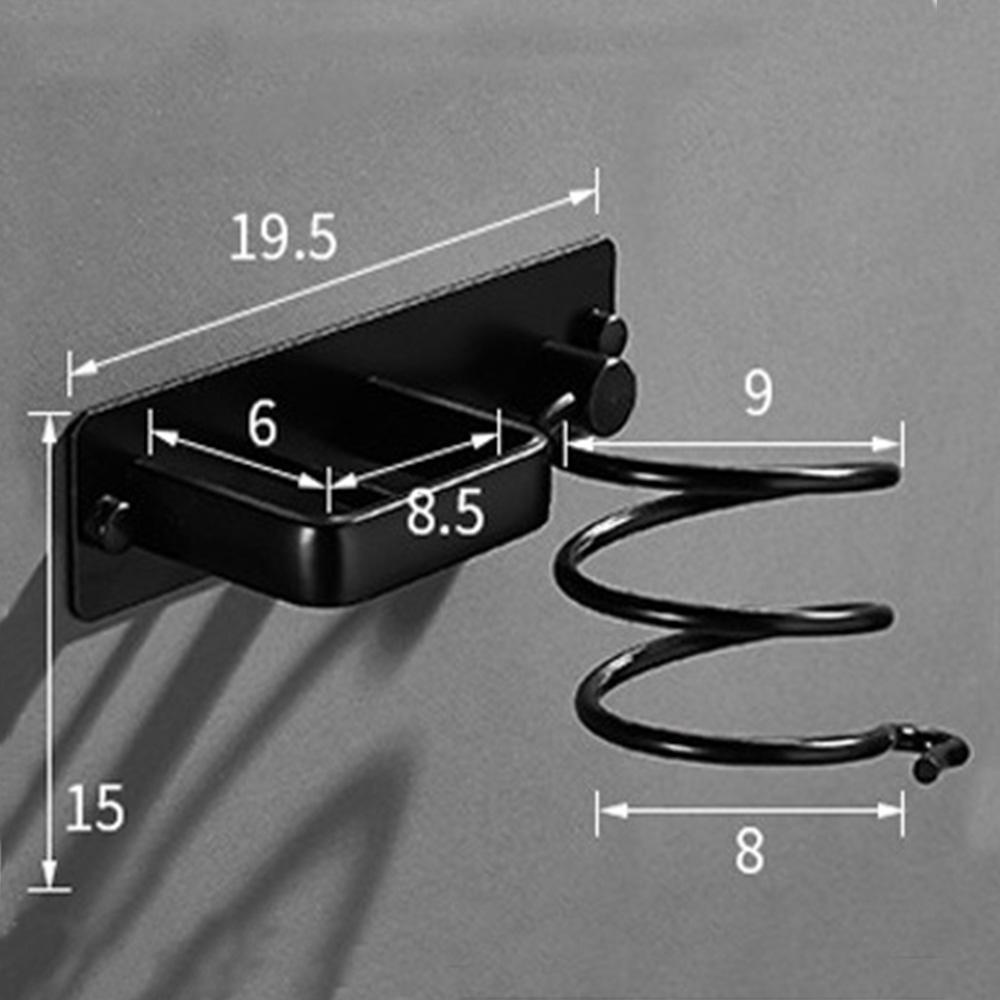 Populer Tempat Pengering Rambut DIY Catokan Holder Set Holder Stand Aksesoris Kamar Mandi Blower Organizer