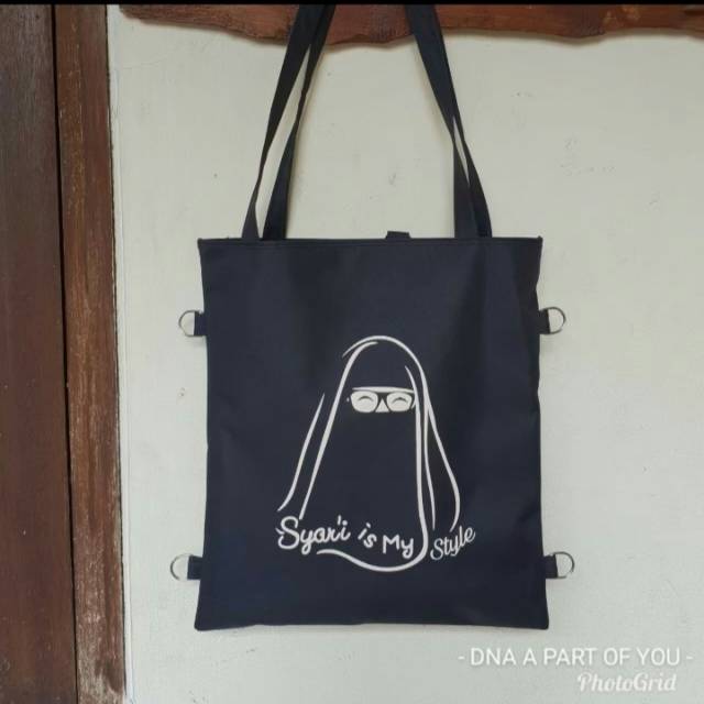 &quot;aurabagss&quot; - Tas Wanita Tas Tote Perempuan Muslimah Niqab Tas Bahu Tas Tangan Tas Tote Remaja Wanita Muslimah Lokal Murah