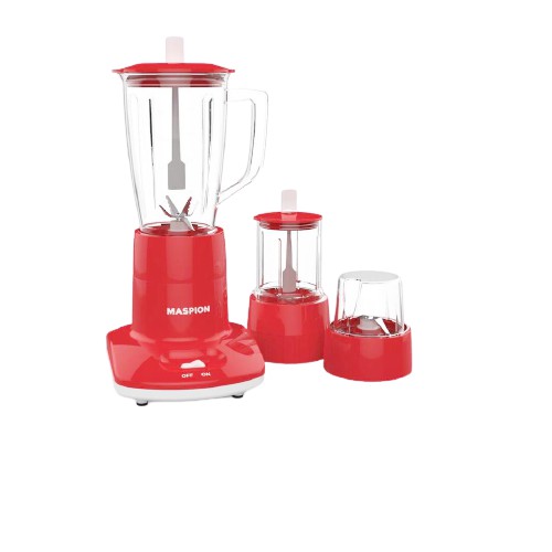 Maspion Blender MT-1263 PL 3in1 With Dry Miller &amp; Wet Miller (Penghalus Kering dan Basah)