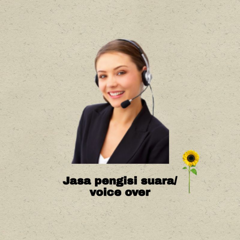 Jasa pengisi suara/ voice over/ artikel/ YouTube