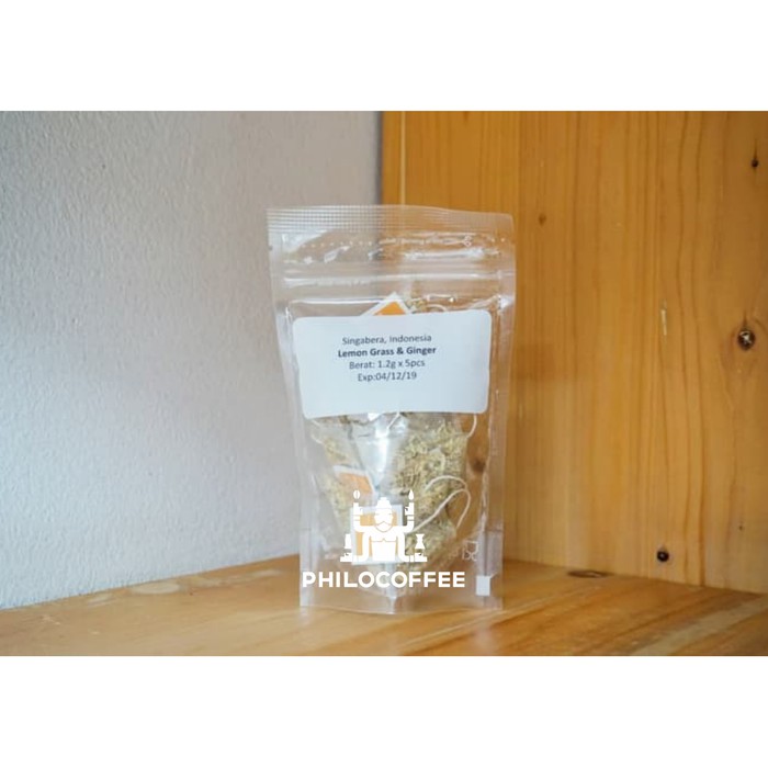 

Teh Singabera Lemongrass Ginger Tea 12g x 5 kantung teh celup vnl2236