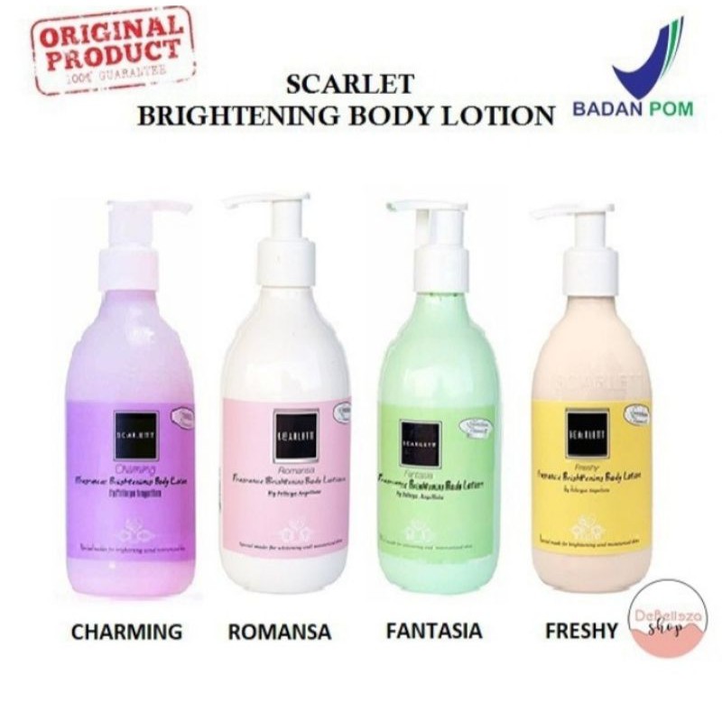 BODY LOYION SCARLET300ml