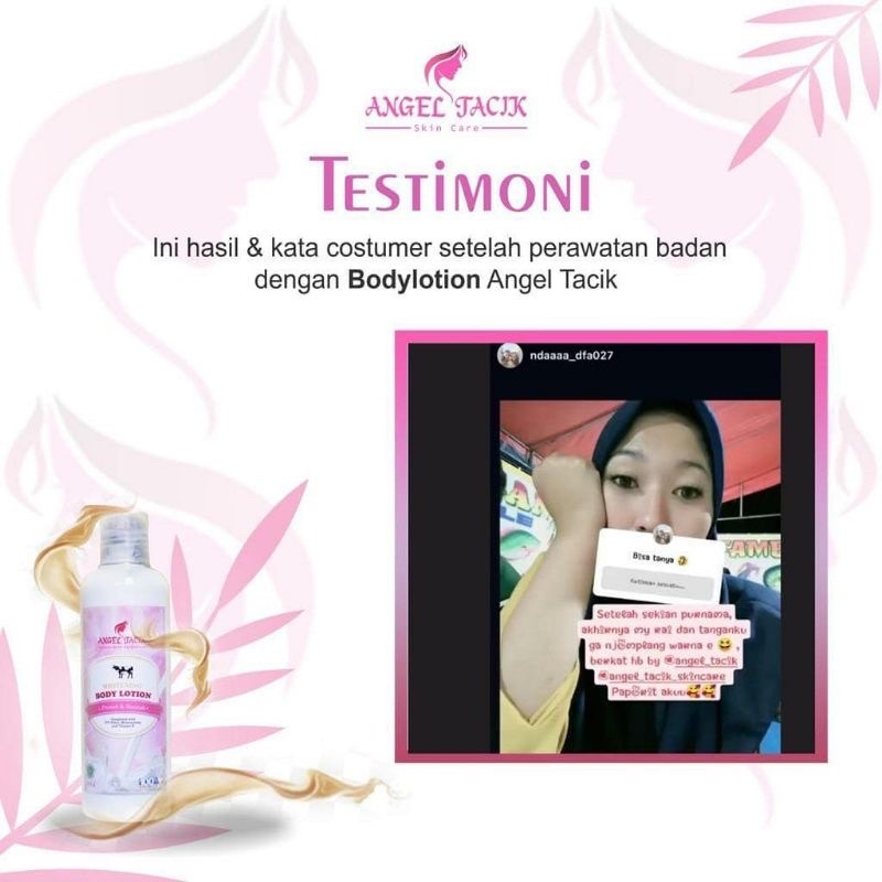 Original 100% Body Lotion Angel Tacik - HB ANGEL TACIK