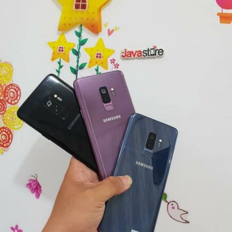 SAMSUNG S9 PLUS RAM 6 ROM 64 RESMI INTERNATIONAL SINGLE SIM SECOND ORIGINAL