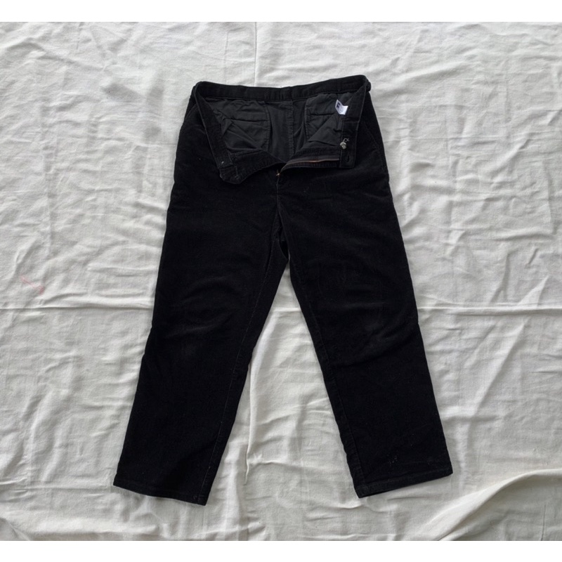 CELANA CORDUROY HITAM