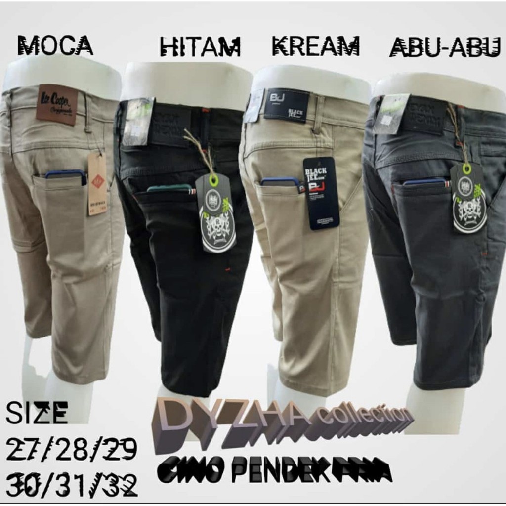 CELANA CHINO PENDEK PRIA /CHINO PENDEK PRIA MURAH