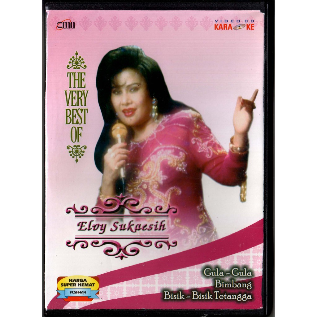 VCD KARAOKE ELVY SUKAESIH THE VERY BEST OF ORIGINAL